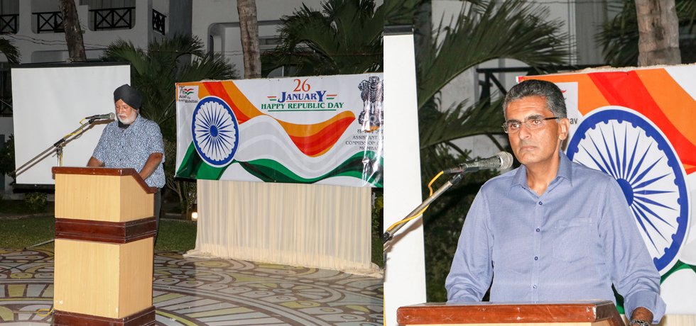 73rd Republic Day of India - Reception at Nyali Beach Holiday Resort