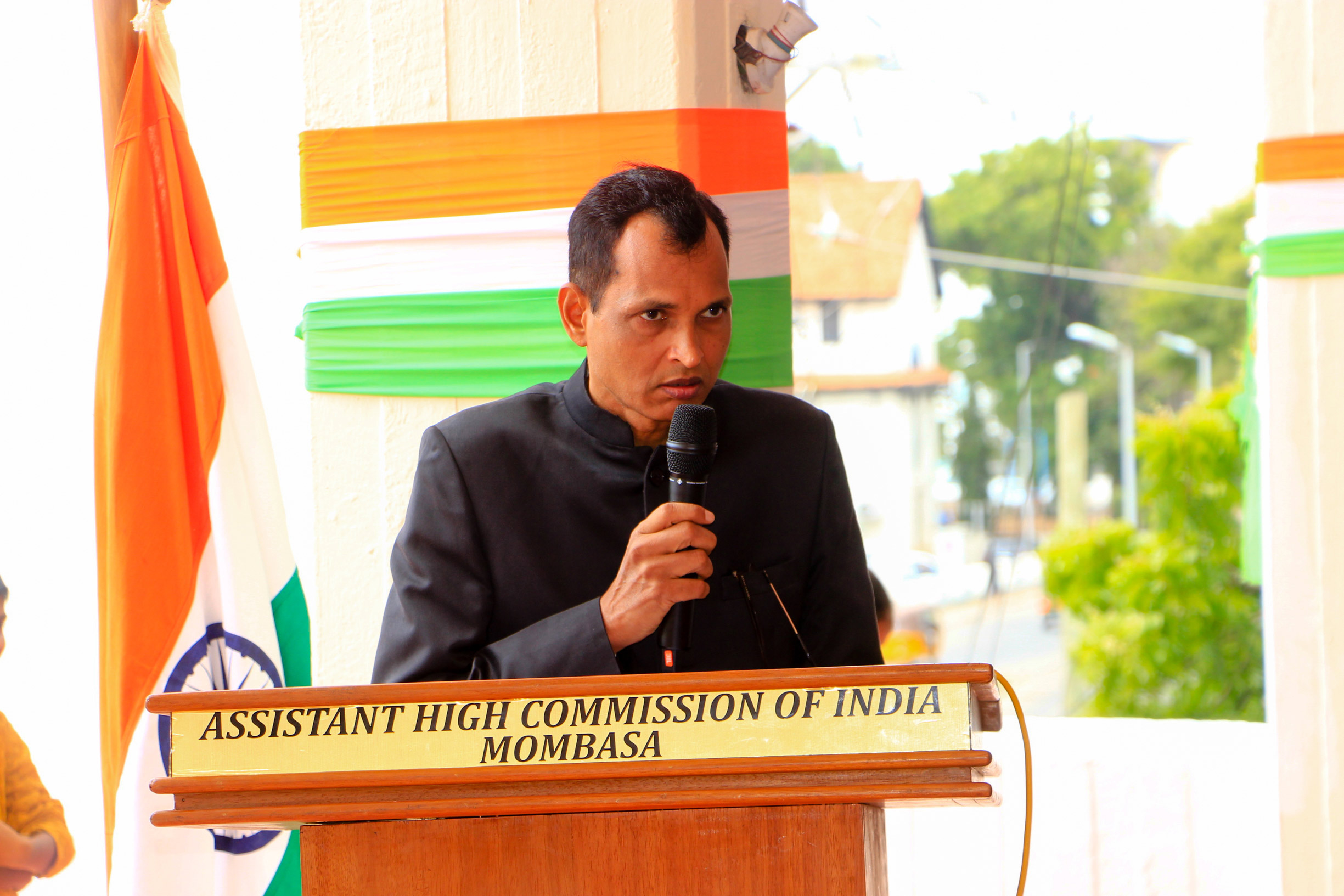 77TH REPUBLIC DAY OF INDIA - FLAG HOISTING CEREMONY